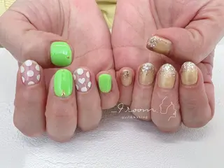 ネイル _9 room. Yoshimiのネイルデザイン