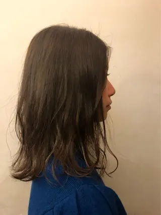 ミディアム カラー florent所属・蓬莱 美穂のヘアスタイル