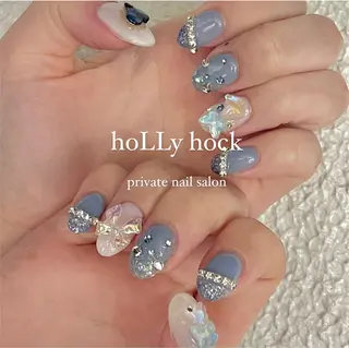 ネイル nail salon hoLLyhockのネイルデザイン