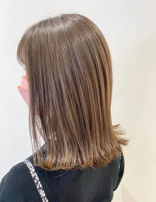 ミディアム カラー ヘアアレンジ 韓国レイヤー🖤🤍 /うえのゆずのヘアスタイル