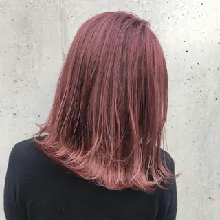 ミディアム カラー メンズ 韓国レイヤー/ミルク ティー🟤高橋　暖のヘアスタイル