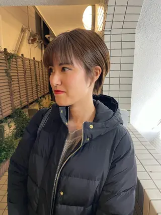 ショート 小原 慧美のヘアスタイル