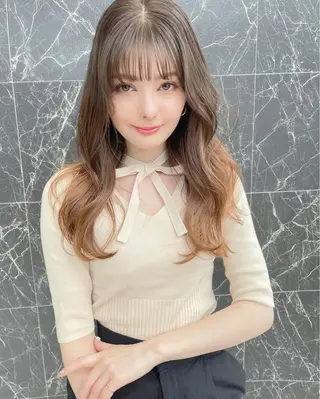 ロング チダアキフミ Ash大森のヘアスタイル