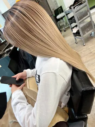 カラー 髪質改善カラー特化 ルイス奈良のヘアスタイル