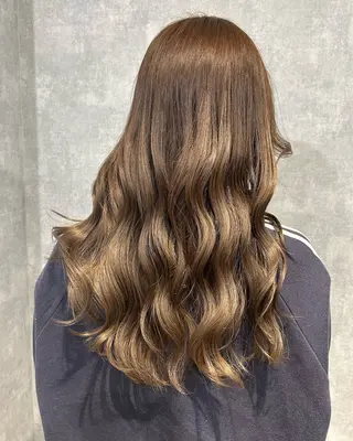 ロング 最新ケアカラー 髪質改善YUTOのヘアスタイル