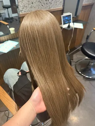 ロング カラー La fith hair charme 渋谷店【ラフィス ヘアー シャルム】所属・ボブ/縮毛/ブリーチ KURUMI💛のヘアスタイル