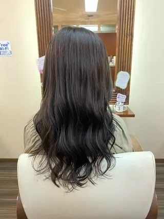 ロング カラー ヘアアレンジ 加藤 瑠美のヘアスタイル