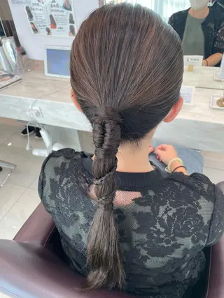 ロング ヘアアレンジ ヘアセット/髪質改善 🌿 長 若奈のヘアスタイル