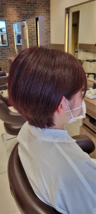 ショート bassa東大和店 白石優輝のヘアスタイル