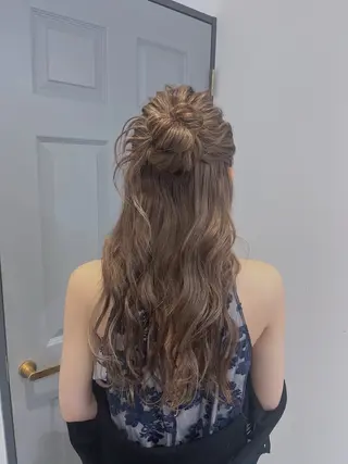 ロング 緒方 つばさのヘアスタイル