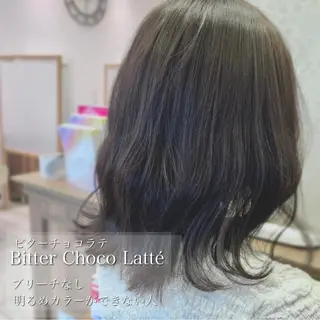 セミロング カラー ナカタケ ユウのヘアスタイル