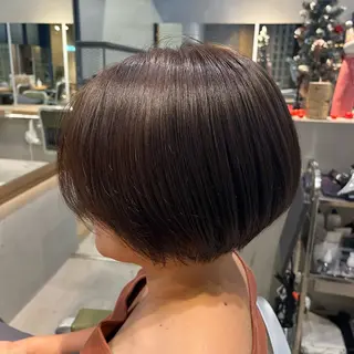 ショート hair lounge anrio MAR所属・銘苅 祥一のヘアスタイル