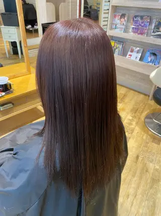 セミロング カラー ウルフ🐺/ボブ ハイトーン🌈/増田のヘアスタイル