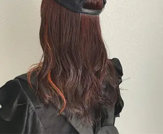 ミディアム ヤスドミ ケイスケのヘアスタイル