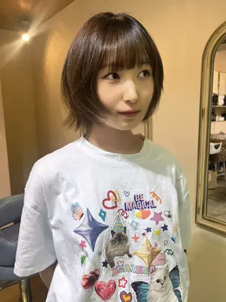 ミディアム カットモデル募集🤍 🐇anzuのヘアスタイル