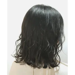 ミディアム カラー ヘアアレンジ 髪質改善サロン🍃 AIRI のヘアスタイル