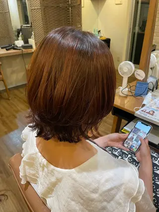 ミディアム 林 花鈴🐇🌸のヘアスタイル