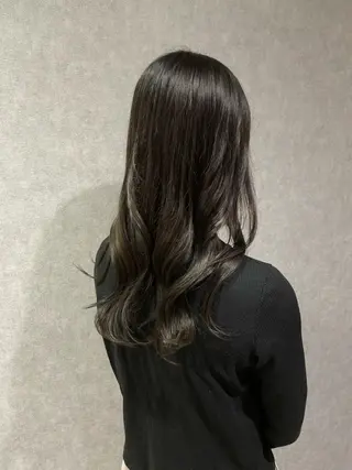 カラー ミツキ/ 透明感カラー/セットのヘアスタイル
