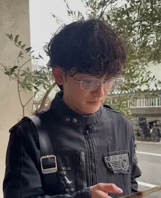 パーマ メンズ 年間2000名担当◎ パーマ職人/仲原佑樹のヘアスタイル