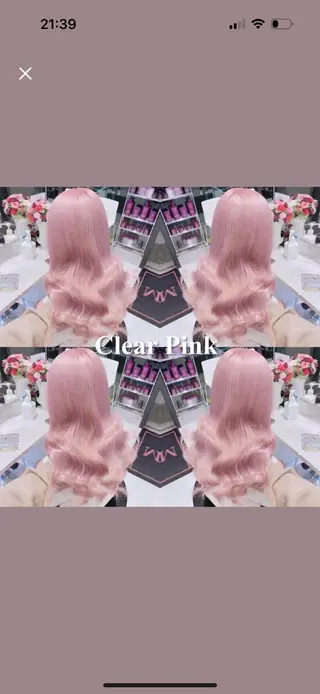 セミロング カラー ダブルカラー特化💍 tiam💍韓国ヘアのヘアスタイル