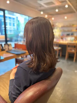 カラー 髪質改善カラー ベージュ🤎YUMEのヘアスタイル