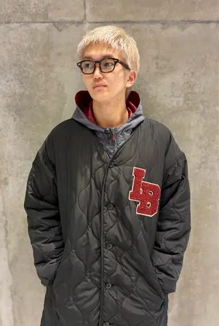 カラー メンズ 篠江 廉のヘアスタイル