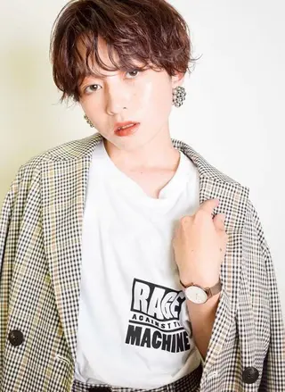 ショート 🦭うるツヤ髪 /藤本和明🦭のヘアスタイル