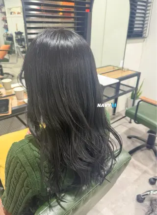 ロング オリーブ🫒レイヤー /平尾/りの‎🤍のヘアスタイル