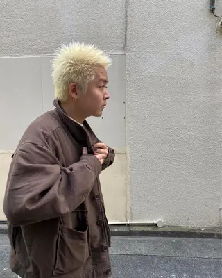 ショート カラー メンズ 吉武 茂暉のヘアスタイル