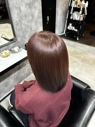 ショート カラー フィーネ原宿所属・原宿/モデル募集/ なつき🥀のヘアスタイル