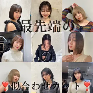 ショート カラー 池袋/似合わせ/縮毛 髪質改善【ugen】のヘアスタイル