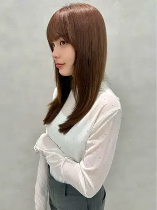 ロング ショート/ボブ/ 白髪ぼかし/しんやのヘアスタイル