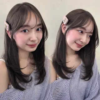 ロング 🌸透明感/レイヤー / 栗林 彩🌸のヘアスタイル