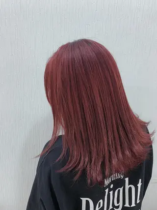 セミロング カラー 🌿nudeカラー/ レイヤー/藤原🌿のヘアスタイル