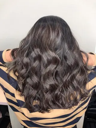 ミディアム カラー ハイライト/髪質改善 ans/黒木 和大のヘアスタイル