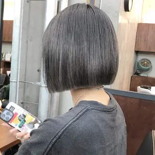 ショート カラー メンズ ✂︎ウルフ・ショート ✂︎MIKUNIのヘアスタイル