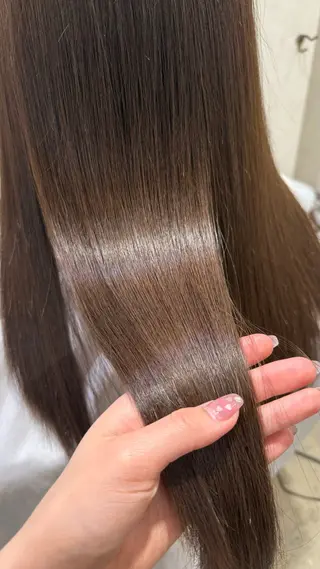 ロング カラー 🎀RUI/髪質改善 /美髪矯正/艶カラーのヘアスタイル