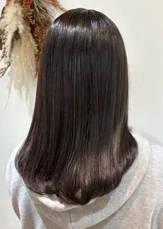 ミディアム 松本 かのんのヘアスタイル