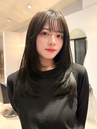 セミロング カラー miyu/天神/ ブリーチなし透明感のその他イメージ