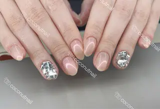 ネイル 神田 ココナッツのネイルデザイン