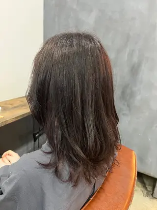 カラー あかね 髪質改善ストレートのヘアスタイル