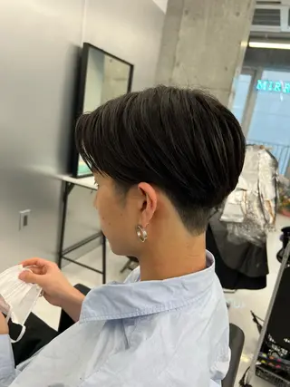 メンズ 👑垢抜け韓国ヘア ハッシュカット唯澄のヘアスタイル