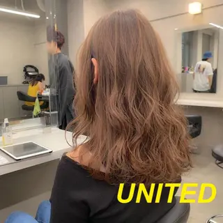 セミロング 🤎カラー比率90% 🤍TAKAYAのヘアスタイル