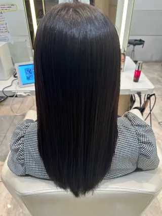 セミロング カラー 波巻パーマ/毛流れ パーマ☘️りゅうせいのヘアスタイル