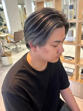カラー メンズ 💈メンズパーマ カラー💈momoのヘアスタイル