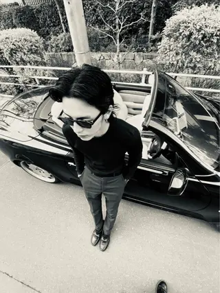 ショート メンズ icon Blue所属・池袋メンズパーマ フェード純平のヘアスタイル