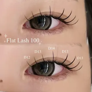 マツエク・マツパ Luana .Rioneのマツエク・マツパデザイン