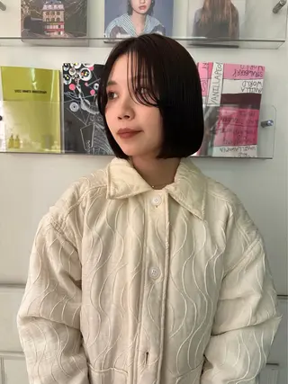 ミディアム カラー Manaka🟤 今泉　Musiiikのヘアスタイル