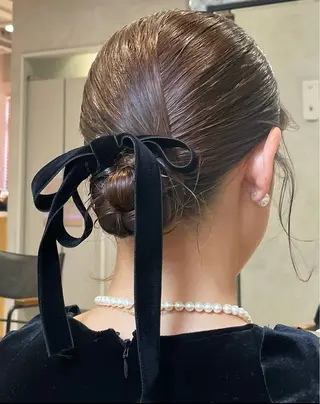 ヘアアレンジ yumemiレイヤー ✴︎ 透明感カラーのヘアスタイル