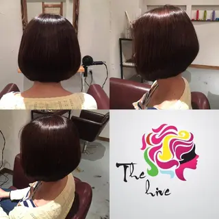 ショート Hair salon The  hiveのヘアスタイル